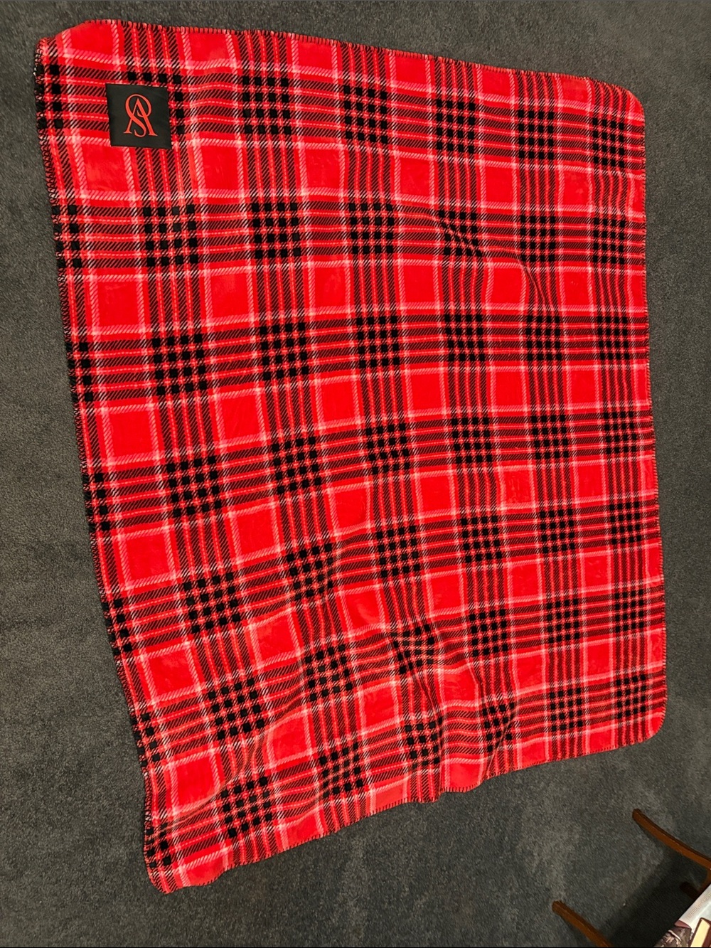 Red Plaid Blanket